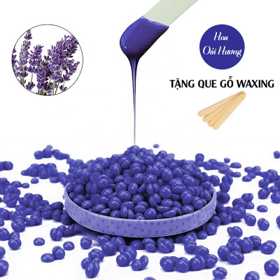 SÁP WAX TẨY LÔNG NÓNG CAO CẤP Giúp Da Láng Mịn, An Toàn, Lành Tính, Không Đau - Phù hợp mọi loại da, Hiệu quả wax tẩy lông nách, wax tẩy lông các vùng, bikini, wax lông tại nhà, tẩy da chết - Tặng que gỗ chà sáp