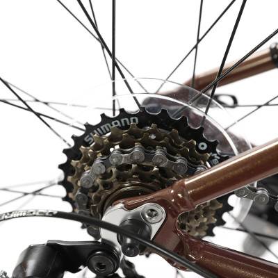 Xe đạp thể thao tay cong CALLI R3.5 khung hợp kim nhôm, 14 tốc độ