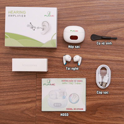 Máy trợ thính trong tai Funmic EN-IA102B - Công nghệ hiện đại thông minh