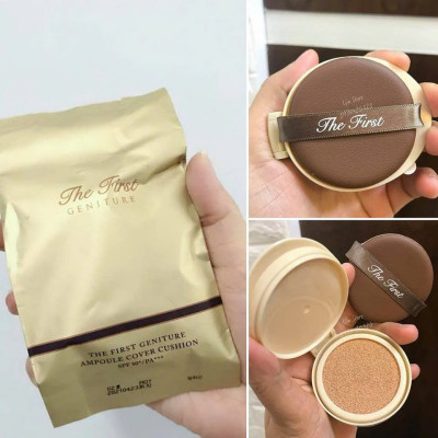 Bộ Phấn Nước Cải Thiện Nếp Nhăn Ohui The First Geniture Ampoule Cover Cushion SPF50+ PA+++ Tone sáng