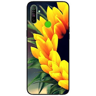 Ốp lưng dành cho Realme C3 mẫu Hoa Nửa Đóa