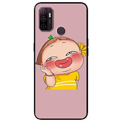 Ốp lưng dành cho Oppo A53 mẫu Quỳnh Áo Vàng