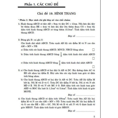 Sách - Thử Sức Trạng Nguyên Nhỏ Tuổi Môn Toán Lớp 5 - Tập 2 - Dùng Chung Cho Các Bộ SGK Hiện Hành - Hồng Ân