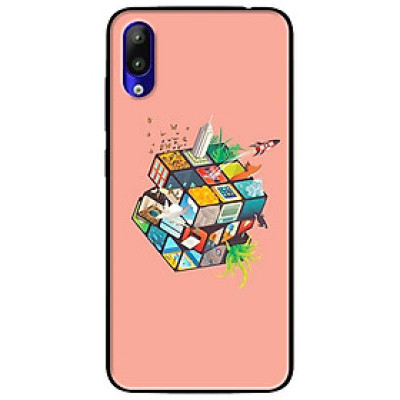 Ốp lưng dành cho Vsmart Start mẫu Rubik Cube