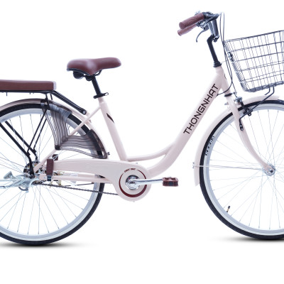 Xe đạp Thống Nhất LD26 phiên bản mới, Phù hợp với người cao từ 1m45 trở lên đi