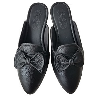 Dép Sục Nữ Da Bò Thật BIGGBEN Cao Cấp SBN57