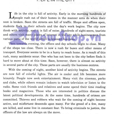 Những Bài Luận Tiếng Anh Dành Cho Học Sinh Lớp 10, 11, 12 - HA