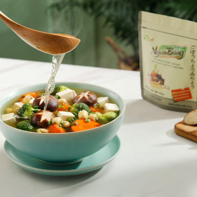 Combo 2 gói Bột nêm ngưu báng 450g không bột ngọt, chất bảo quản, hương liệu TÂM MINH FOODS