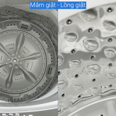 Máy giặt Casper 7.5 kg WT-75NG1 - Hàng chính hãng - Chỉ giao HCM