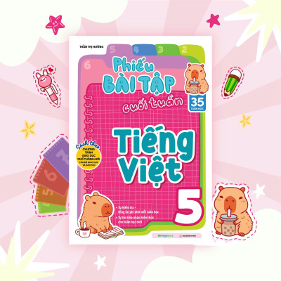 Phiếu Bài Tập Cuối Tuần Tiếng Việt Lớp 5