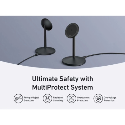 Đế sạc đứng Anker Maggo 1C 15W kèm cáp Type-C - Hàng Chính Hãng