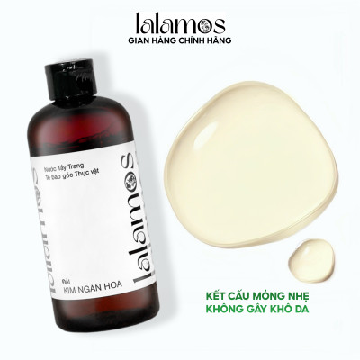 Nước Tẩy Trang Lalamos Đài Kim Ngân Hoa Sạch Sâu 280ml