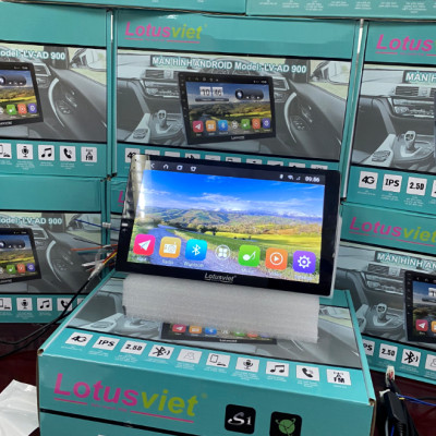 Màn hình DVD Android cao cấp 9-10 inch Wifi, 4G dùng cho tất cả các loại xe ô tô LV–AD900 4+64 -Hàng Chính Hãng