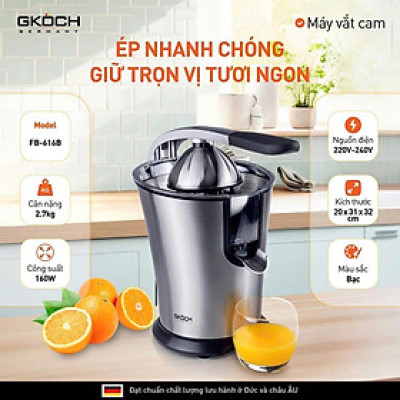 MÁY VẮT CAM Gkoch GERMANY Hàng chính hãng