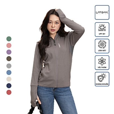 LAROMA Áo Chống Nắng Nữ Vải Cotton UV 1 lớp | UPF50+ | Vải Thơm | Làm Mát | Thoáng Khí | Thời Trang | Đa Dụng | Mũ Rộng