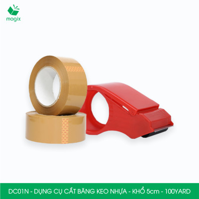 DC01N - Đồ cắt băng keo nhựa khổ 5cm loại 100yard - Dụng cụ cắt băng keo, dao cắt băng dính