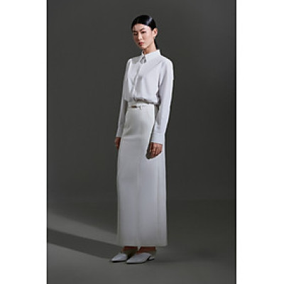 Chân váy bút chì cạp liền Vincent thiết kế cao cấp WHITE CHIC