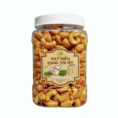 HẠT ĐIỀU RANG TỎI ỚT TÂN LỘC PHÁT COMBO 1KG- MỖI HŨ 500G