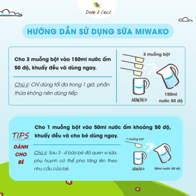 Sữa Hạt Miwako Vị Gạo Hộp 400g Malaysia Không Chứa Đậu Nành, Dinh Dưỡng Hữu Cơ Cho Trẻ Từ 1 Tuôi & Người Lớn