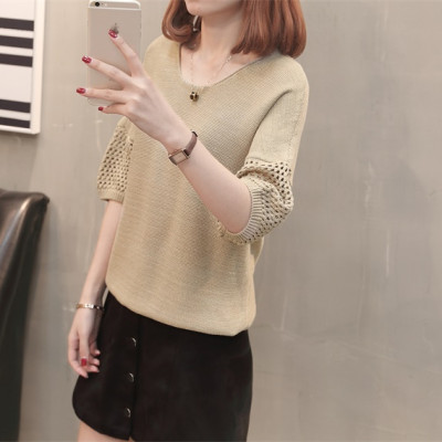 Áo len nữ tay lỡ cách điệu Haint Boutique AL17