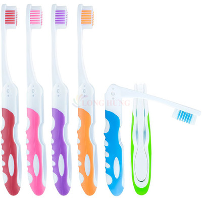 Set kem đánh răng Marvis Strong Mint 10ml + 1 Bàn chải gập Marvis - Hàng chính hãng