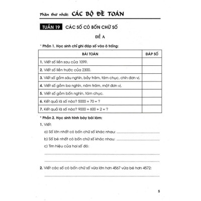 Sách - Vở Ôn Luyện Cuối Tuần Toán Lớp 3 Tập 2 - Dùng Chung Cho Các Bộ SGK Hiện Hành - Hồng Ân