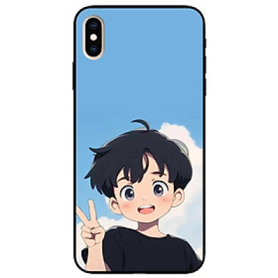 Ốp lưng dành cho Iphone X - Xs - Xs Max - XR - 11 - 11 Pro Max - Ảnh Đôi Say Hi 1 - Hàng Chính Hãng