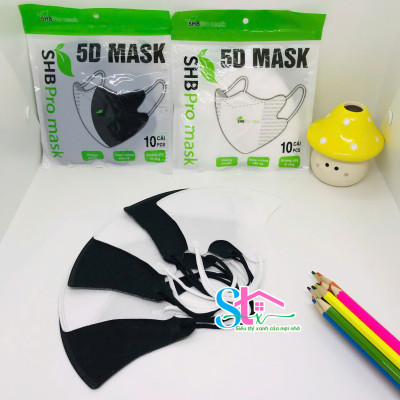 Thùng khẩu trang 5d SHB pro mask nguyên thùng, 5d mask hàn quốc cao cấp
