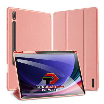 Bao da chống sốc cho Samsung Tab S8 Plus chính hãng Dux Ducis Domo (có khay đựng bút) - Hàng Nhập Khẩu 