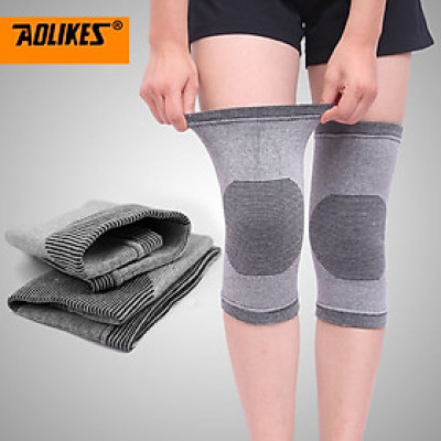 Băng Bảo Vệ Đầu Gối Đàn Hồi Co Giãn AOLIKES 666 Thoáng Khí, Chống Trượt Hỗ Trợ Đầu Gối