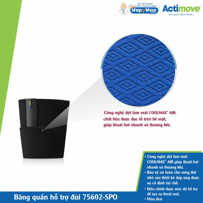 Băng quấn hỗ trợ đùi 75602-SPO Actimove Thigh Support