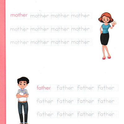 Luyện Viết Và Học Từ Vựng Tiếng Anh Lớp 1 - Notebook _ABB