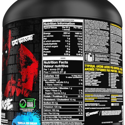 Mutant Iso Surge 5lbs (2.3kg), Whey Protein Sữa Tăng Cơ, Bổ Sung Đạm Phục Hồi và Phát Triển Cơ