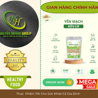 Yến Mạch Hữu Cơ Xuân An Gói 400g( Tặng gói YM 180g)