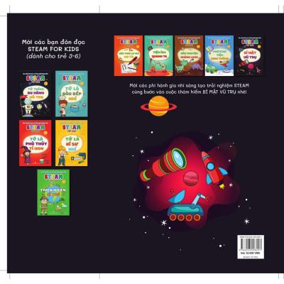 Sách - Steam For Kids - Bí Mật Vũ Trụ - 6-14 Tuổi - NXB Phụ Nữ