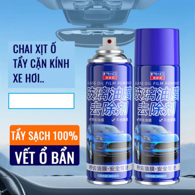 Sản Phẩm Tẩy Rửa Kính Ô Tô, Gương Chiếu Hậu - Bình Xịt Tạo Bọt Phủ Hạt Nano Chống Bám Nước