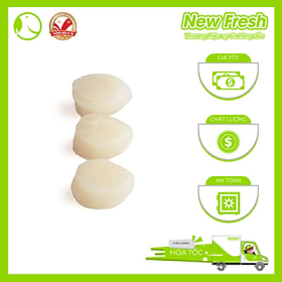 Cồi Sò Điệp Mỹ Size Lớn - Túi 250 Gram