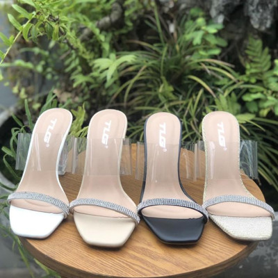 Sandal cao gót quai trong hot trend trẻ trung năng động 21288