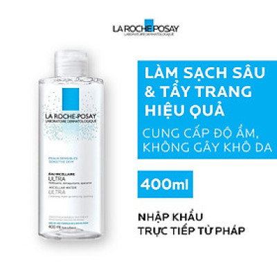 Nước làm sạch sâu và tẩy trang cho da nhạy cảm Micellar Water Ultra Sensitive Skin 400ml