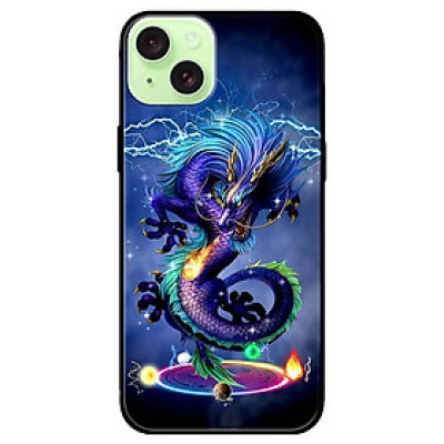 Ốp lưng dành cho Iphone 15 - Iphone 15 Plus - Iphone 15 Pro - Iphone 15 Pro Max - Rồng Phong Thuỷ - Hàng Chính Hãng