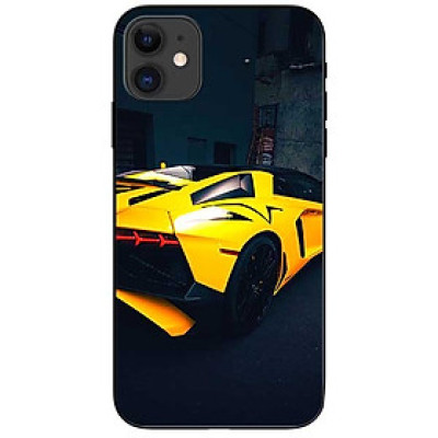 Ốp lưng dành cho Iphone 12 Mini mẫu Đuôi Xe Vàng
