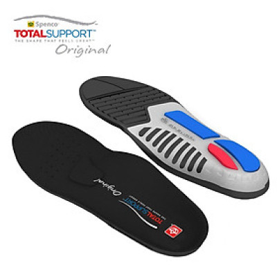 Lót giày Spenco Total Support Original 46-695 nâng vòm bán cứng, hỗ trợ giảm đau mỏi chân, phòng tránh chấn thương thể thao