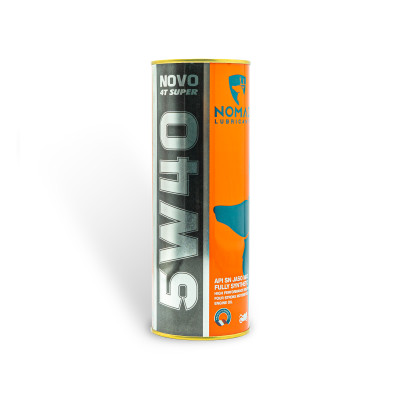 Nhớt Xe Máy Tổng Hợp Toàn Phần NOMAD Lon 1.1L 5W40-SN-MA2 Cho Xe Côn Tay Winner/Exciter/Sonic/ Mô tô PKL Nhập Khẩu Chính Hãng (xanh dạ quang)