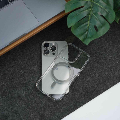 Ốp lưng chống sốc trong suốt chống ố vàng cho iPhone 12, 13 ,14 ,15 Pro Max hiệu Likgus CANDY, Nút bấm kim loại, viền bảo vệ camera - Hàng nhập khẩu