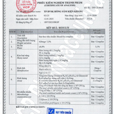 [Combo 2 hộp quà] TPBVSK HỒNG SÂM KIỆN KHANG - Hỗ trợ tăng cường sức đề kháng, giảm mệt mỏi, tăng cường sức khỏe