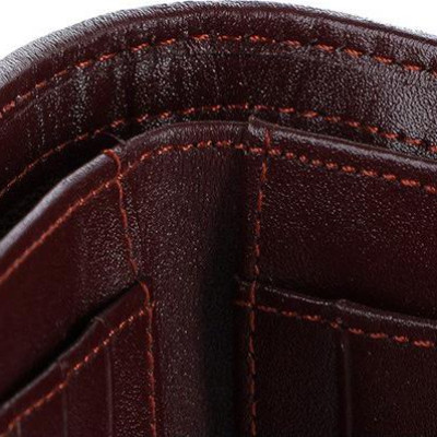 Ví nam Huy Hoàng da cá sấu kiểu đứng gù đầu màu nâu đỏ HT2740