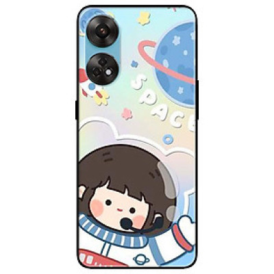 Ốp lưng dành cho Oppo Reno 8T 4G - Reno 8T 5G - Reno 10 5G - Reno 10 Pro 5G - Búp Bê Space - Hàng Chính Hãng