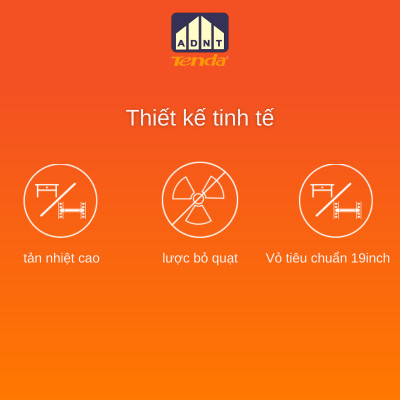 Bộ chia mạng 16 cổng tốc độ 1000Mbps Switch TEG1016D Tenda hàng chính hãng