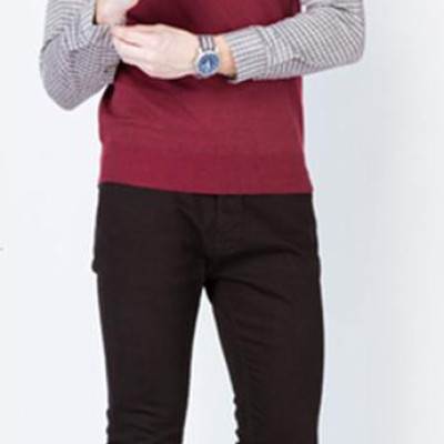 Áo Len Nam Aligro Gile đỏ đô ALENGL002