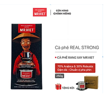 Cà Phê Rang Xay Real - Strong - Orginal MR.VIET (250g)
